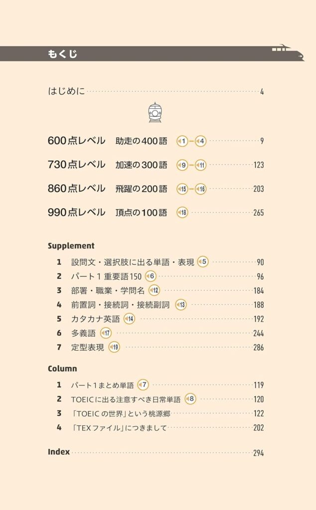 金フレの目次